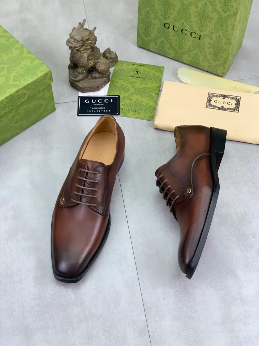 Men's men's shoes 💰P560 [New style] Water dyed cowhide 💰💎💎💎 [Gucci] GUCCI high-end men's formal business leather shoes, original order 1:1! Original imported high-end open-edge beaded calfskin, original metal buckle, imported first-layer cowhide lining for feet. Original outsole, men's shoe size: 39-44 (45 customized) 3️⃣ colors available